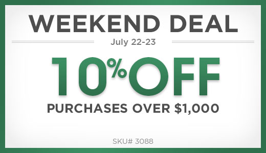 10% Off Purchases Over $1,000 10% Off Purchases Over $1,000