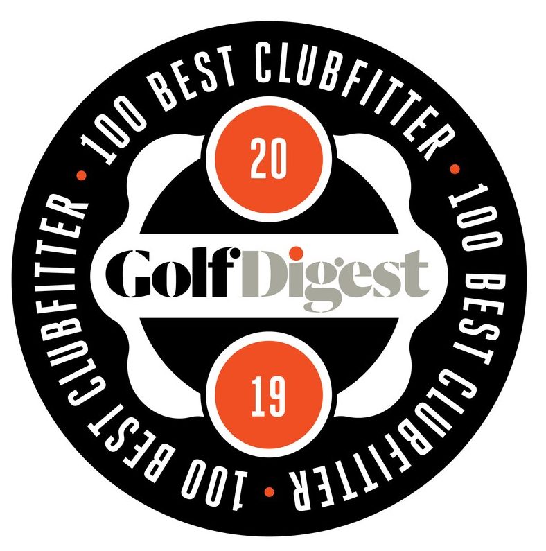 2019 GOLF DIGEST TOP 100 CLUB FITTER LOGO - New York Golf Center