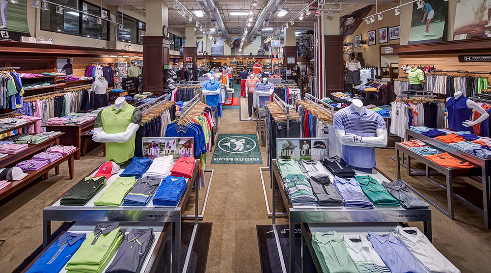 The Widest Selection of Apparel in New York City! First Floor Apparel Area