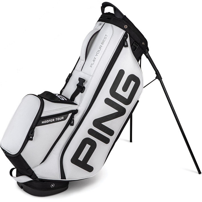 Black Ping Hoofer Lite Golf Stand Bag | Ping Golf Bag | Evolution Golf